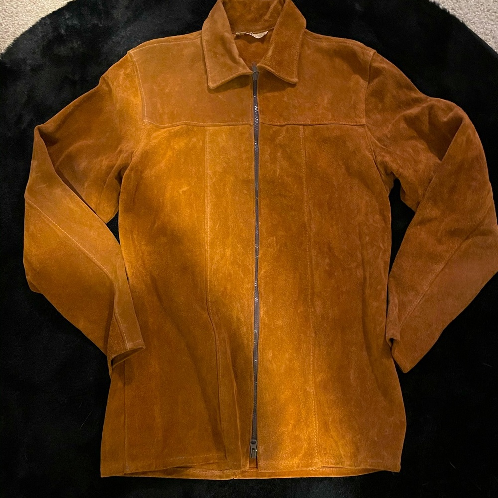 Suede Jacket (Large) - image 1